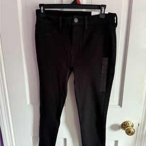 American Eagle Black Knit Jeggings